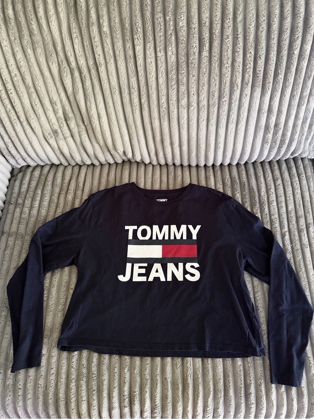 Tommy Hilfiger Black Tommy Jeans Graphic Pullover